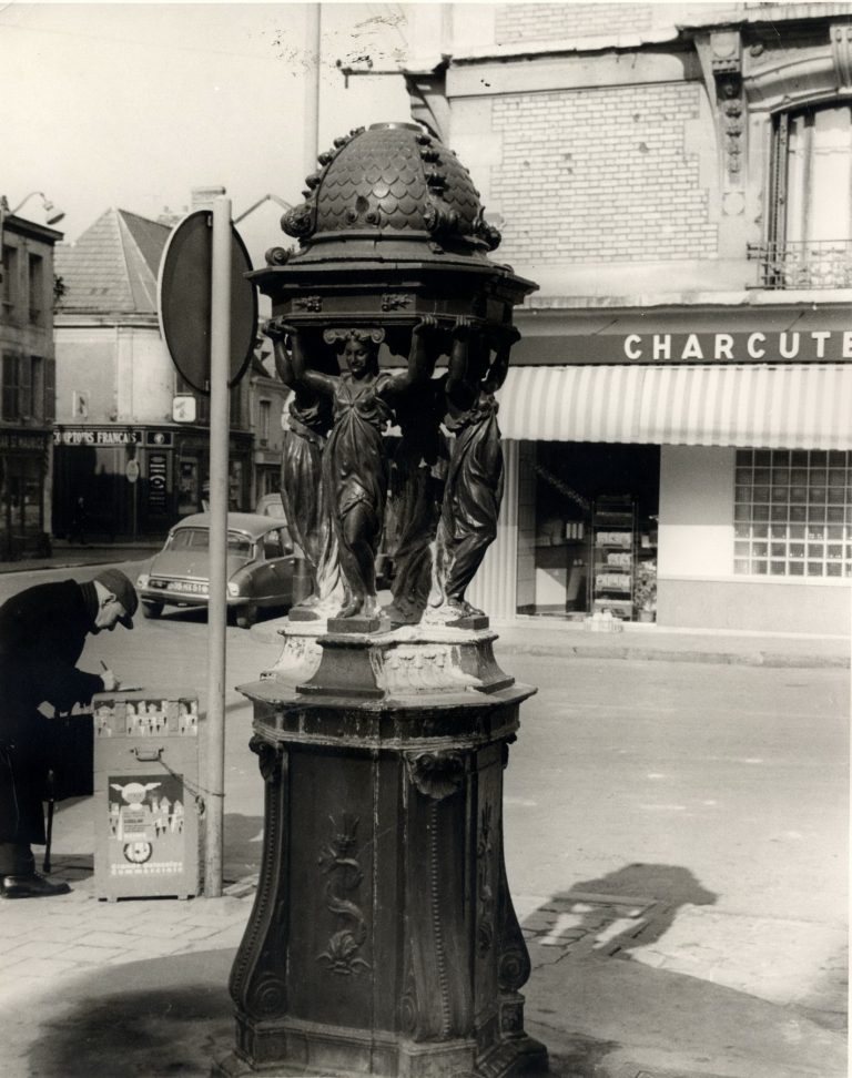 Depuis la place Museux en 1965
